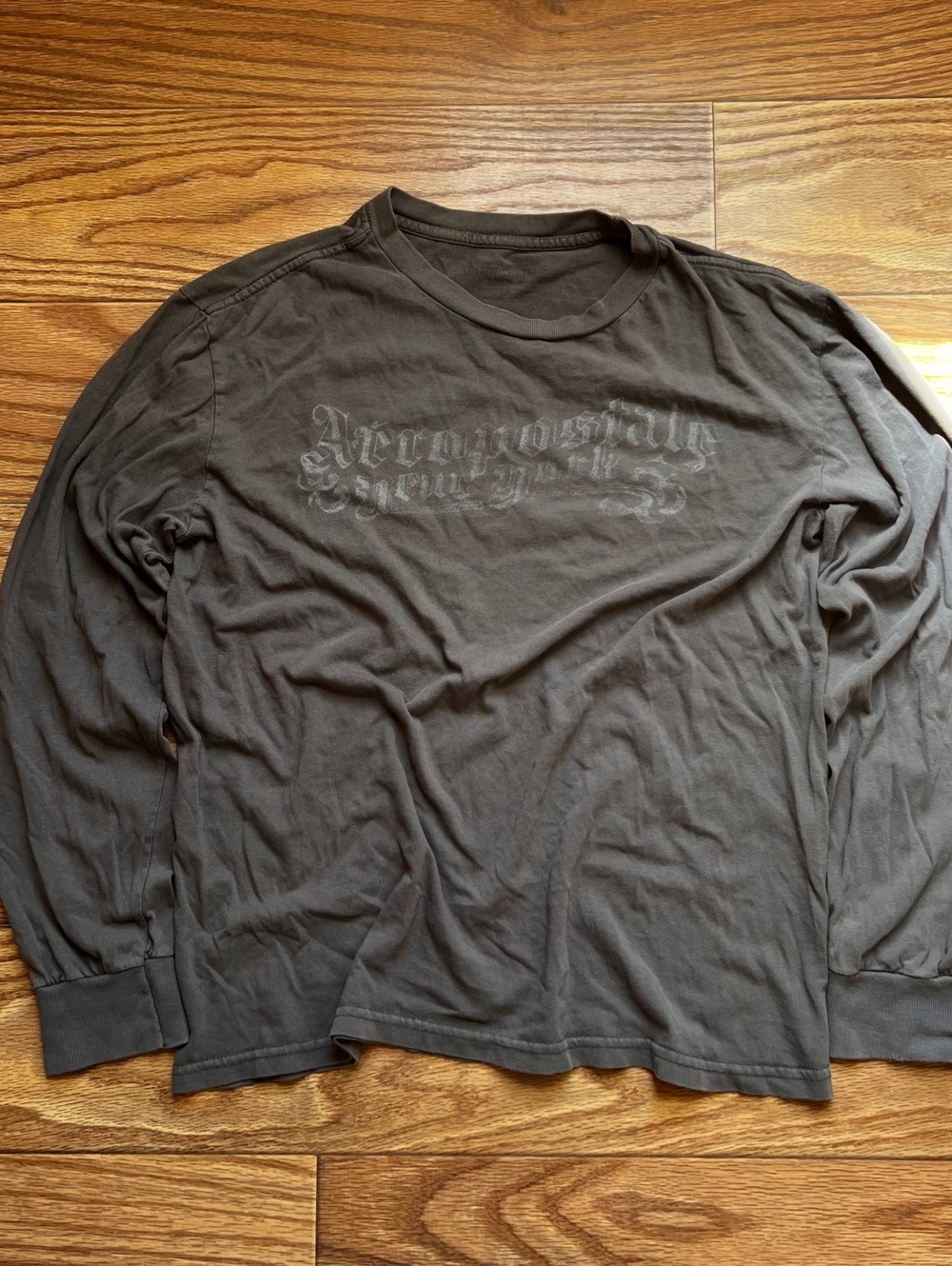 vintage y2k aeropostale long sleeve tee grunge streetwear casual skater top